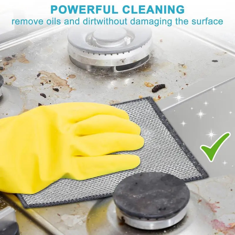 20-Count Reusable Non-Scratch Wire Dishcloths