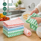 Super Soft Absorbent Microfiber Cleaning Cloths