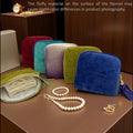 Travel Jewelry Bag Organizer with Tassel Zipper