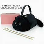 Realistic cat bag- Handbag