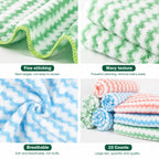 Super Soft Absorbent Microfiber Cleaning Cloths
