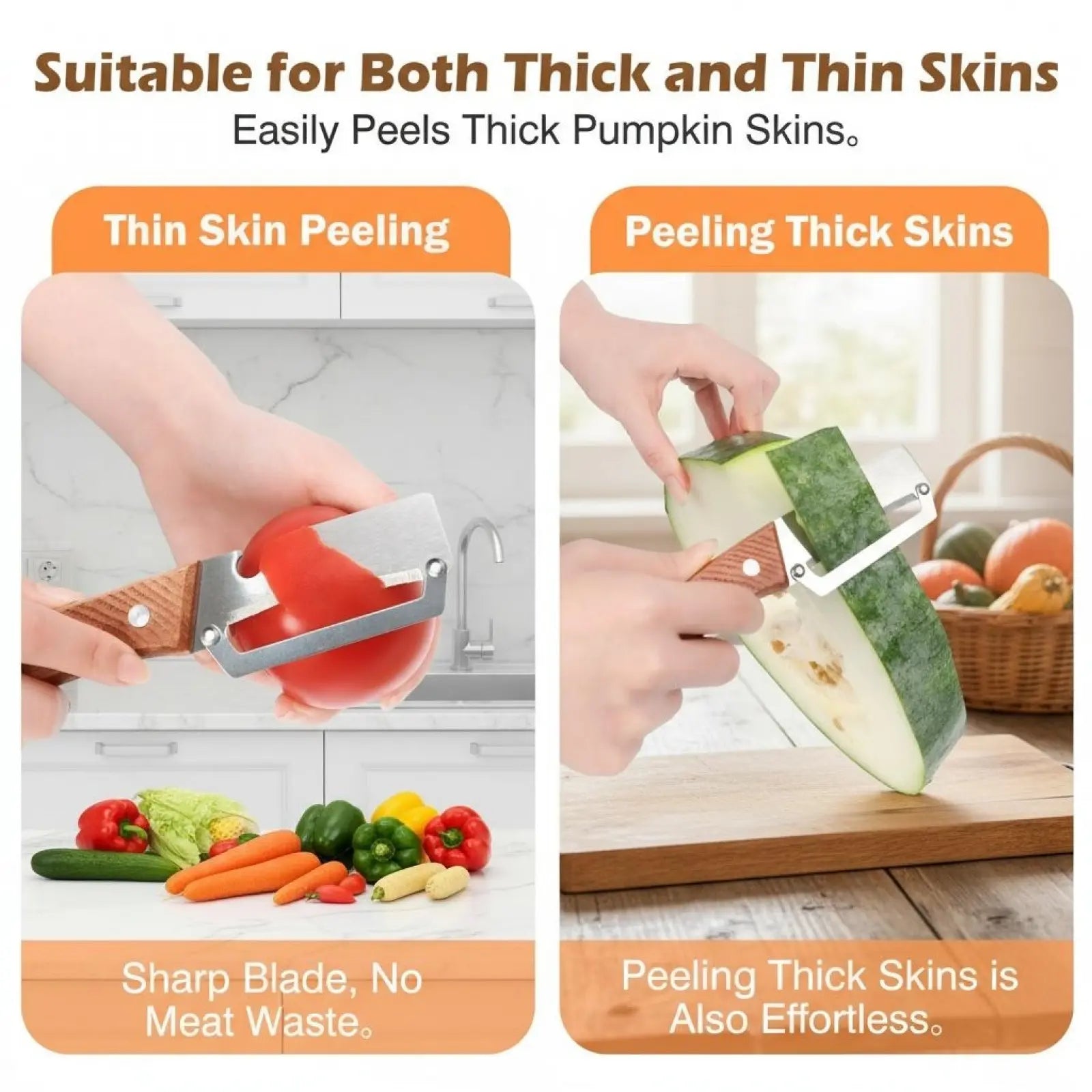 Fruit & Vegetable Peeler with Bottle Opener