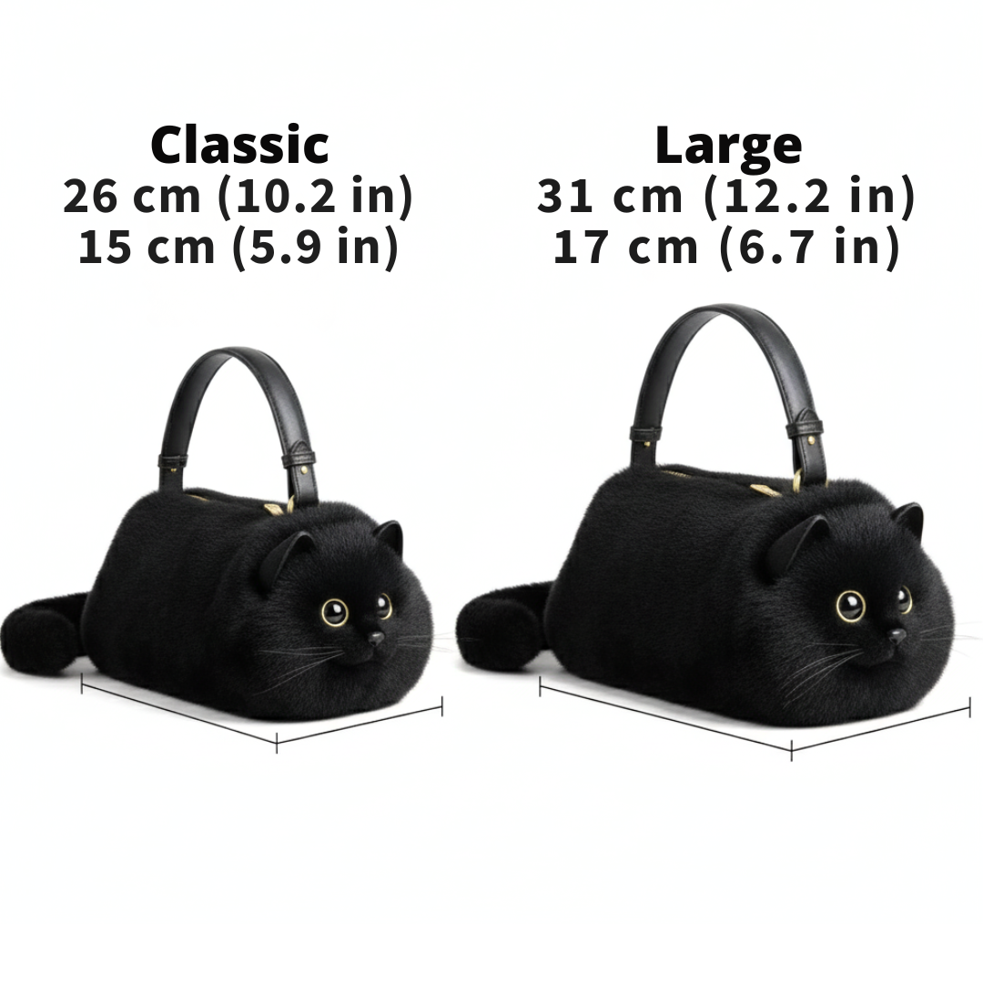 Realistic cat bag- Handbag
